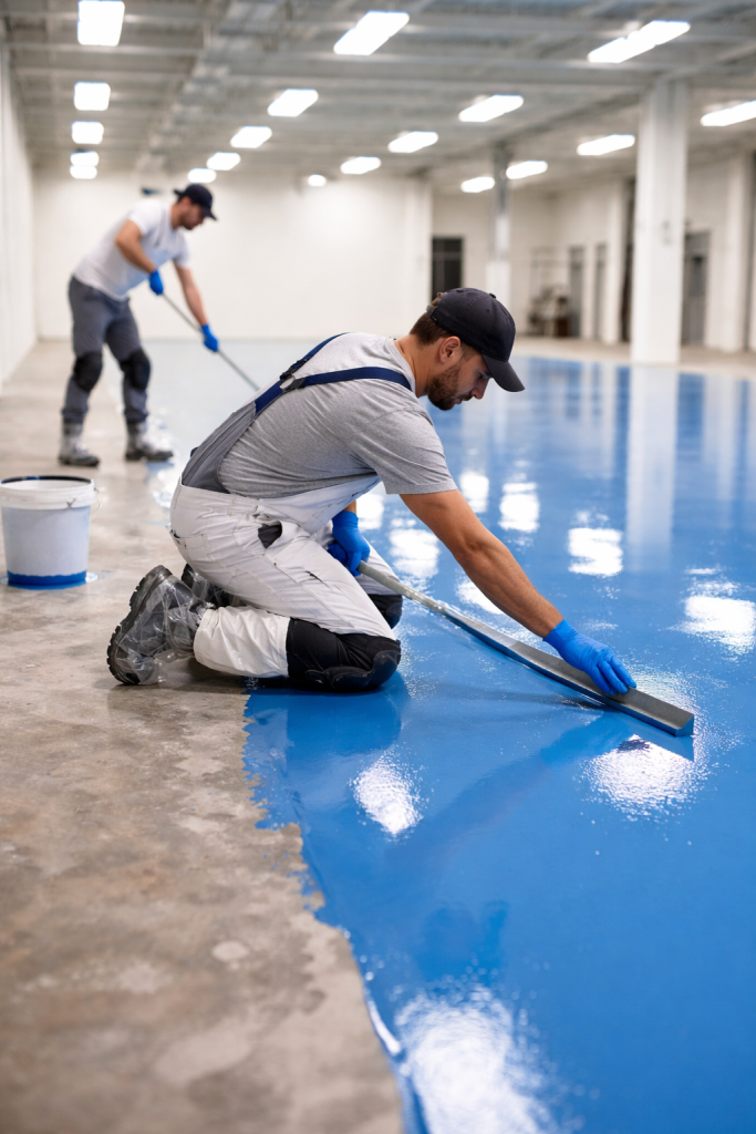 industrial epoxy flooring